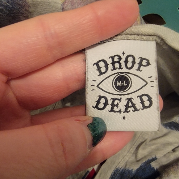 Drop Dead Kitty brainz tee - Picture 3 of 3